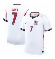 Men 7Bukayo Saka England Jersey 2
