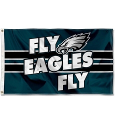 2pcs WinCraft Philadelphia Eagles Fly Eagles Fly 3x5 Flag