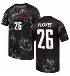 Men 26 Canada Marcelo Flores Replica Away 2