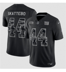 Men's New York Giants #44 Cam Skattebo Black F.U.S.E. 2026 Salute to Service Limited Football Stitched Jersey