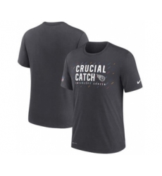 Men's Tennessee Titans Charcoal 2021 Crucial Catch Performance T-Shirt