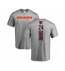 Football Chicago Bears #24 Buster Skrine Ash Backer T-Shirt