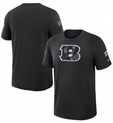 Men's Cincinnati Bengals Black 2026 Salute to Service Slub T-Shirt