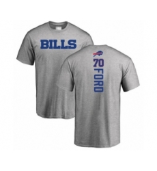 Football Buffalo Bills #70 Cody Ford Ash Backer T-Shirt