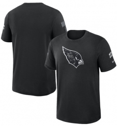 Men's Arizona Cardinals Black 2026 Salute to Service Slub T-Shirt