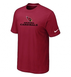 Nike Arizona Cardinals Authentic Logo NFL T-Shirt Red