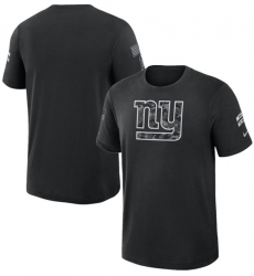 Men's New York Giants Black 2026 Salute to Service Slub T-Shirt