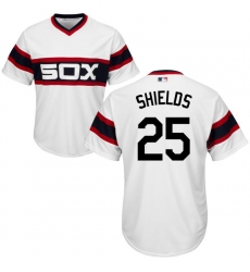 Youth Majestic Chicago White Sox #33 James Shields Replica White 2013 Alternate Home Cool Base MLB Jersey
