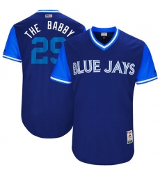 Men's Majestic Toronto Blue Jays #29 Devon Travis 