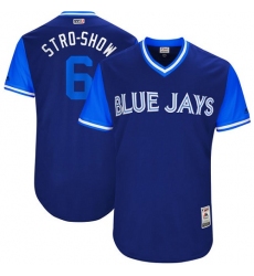Men's Majestic Toronto Blue Jays #6 Marcus Stroman 