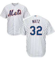Youth Majestic New York Mets #32 Steven Matz Replica White Home Cool Base MLB Jersey