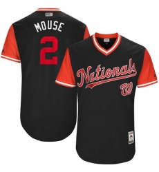 Men's Majestic Washington Nationals #2 Adam Eaton 