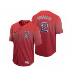 Men's Boston Red Sox #2 Xander Bogaerts Red Fade Nike Jersey