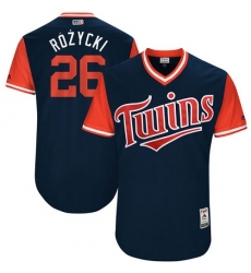 Men's Majestic Minnesota Twins #26 Max Kepler 