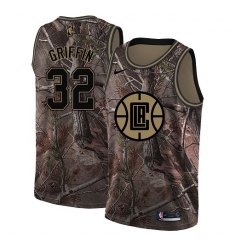 Men's Nike Los Angeles Clippers #32 Blake Griffin Swingman Camo Realtree Collection NBA Jersey