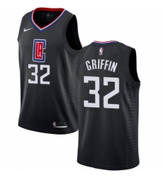 Youth Nike Los Angeles Clippers #32 Blake Griffin Swingman Black Alternate NBA Jersey Statement Edition