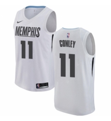 Women's Nike Memphis Grizzlies #11 Mike Conley Swingman White NBA Jersey - City Edition