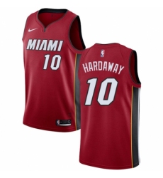 Men's Nike Miami Heat #10 Tim Hardaway Swingman Red NBA Jersey Statement Edition
