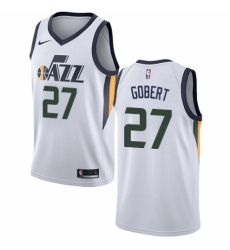 Men's Nike Utah Jazz #27 Rudy Gobert Swingman NBA Jersey - Association Edition