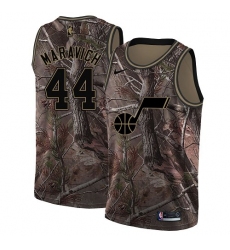 Women's Nike Utah Jazz #44 Pete Maravich Swingman Camo Realtree Collection NBA Jersey