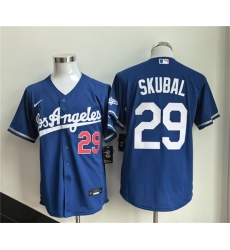 Men's Los Angeles Dodgers #29 Tarik Skubal Royal 2026 Cool Base Stitched Baseball Jersey