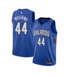 Women's Orlando Magic #44 Jason Williams Swingman Blue Finished Basketball Jersey - Statement Edition
