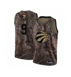 Youth Toronto Raptors #9 Serge Ibaka Swingman Camo Realtree Collection 2019 Basketball Finals Bound Jersey