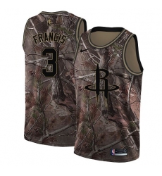 Youth Nike Houston Rockets #3 Steve Francis Swingman Camo Realtree Collection NBA Jersey
