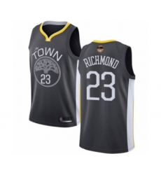 Youth Golden State Warriors #23 Mitch Richmond Swingman Black 2019 Basketball Finals Bound Basketball Jersey - Statement Edition