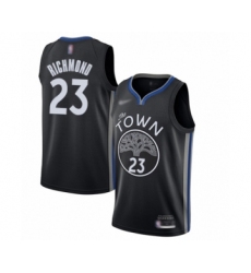 Youth Golden State Warriors #23 Mitch Richmond Swingman Black Basketball Jersey - 2019 20 City Edition