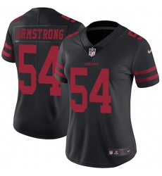 Women's Nike San Francisco 49ers #54 Ray-Ray Armstrong Black Alternate Vapor Untouchable Limited Player NFL Jersey