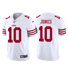 Youth San Francisco 49ers #10 Mac Jones White 2025 Vapor Untouchable Limited Stitched Football Jersey