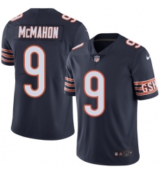 Youth Nike Chicago Bears #9 Jim McMahon Navy Blue Team Color Vapor Untouchable Limited Player NFL Jersey