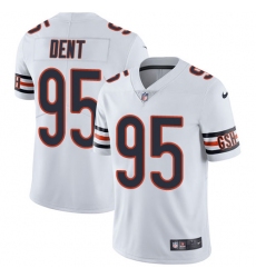 Youth Nike Chicago Bears #95 Richard Dent White Vapor Untouchable Limited Player NFL Jersey
