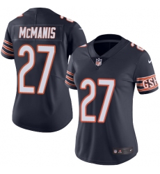 Women's Nike Chicago Bears #27 Sherrick McManis Navy Blue Team Color Vapor Untouchable Limited Player NFL Jersey