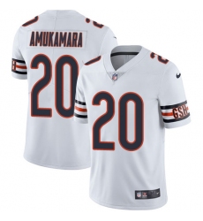 Youth Nike Chicago Bears #20 Prince Amukamara White Vapor Untouchable Limited Player NFL Jersey