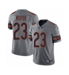 Women's Chicago Bears #23 Devin Hester Limited Silver Inverted Legend Football Jersey