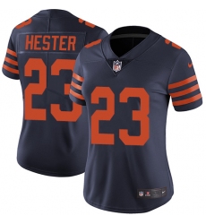 Women's Nike Chicago Bears #23 Devin Hester Navy Blue Alternate Vapor Untouchable Limited Player NFL Jersey