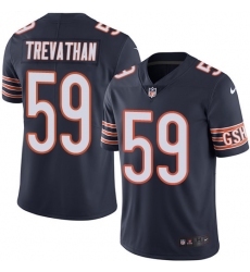 Youth Nike Chicago Bears #59 Danny Trevathan Navy Blue Team Color Vapor Untouchable Limited Player NFL Jersey