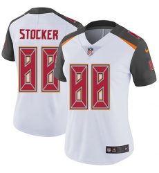Women's Nike Tampa Bay Buccaneers #88 Luke Stocker White Vapor Untouchable Limited Player NFL Jersey