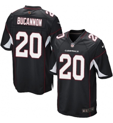 Men's Nike Arizona Cardinals #20 Deone Bucannon Game Black Alternate NFL Jersey