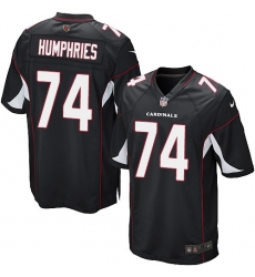 Men's Nike Arizona Cardinals #74 D.J. Humphries Game Black Alternate NFL Jersey