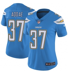 Women's Nike Los Angeles Chargers #37 Jahleel Addae Electric Blue Alternate Vapor Untouchable Limited Player NFL Jersey