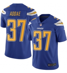 Youth Nike Los Angeles Chargers #37 Jahleel Addae Limited Electric Blue Rush Vapor Untouchable NFL Jersey