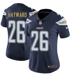 Women's Nike Los Angeles Chargers #26 Casey Hayward Navy Blue Team Color Vapor Untouchable Limited Player NFL Jersey