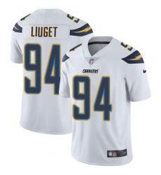 Youth Nike Los Angeles Chargers #94 Corey Liuget White Vapor Untouchable Limited Player NFL Jersey