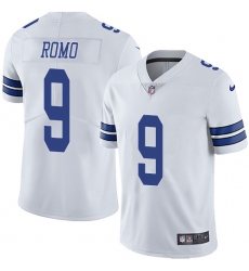 Youth Nike Dallas Cowboys #9 Tony Romo White Vapor Untouchable Limited Player NFL Jersey