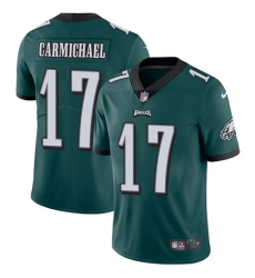 Youth Nike Philadelphia Eagles #17 Harold Carmichael Midnight Green Team Color Vapor Untouchable Limited Player NFL Jersey