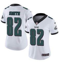 Women's Nike Philadelphia Eagles #82 Torrey Smith White Vapor Untouchable Limited Player NFL Jersey