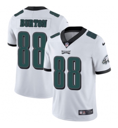 Youth Nike Philadelphia Eagles #88 Trey Burton White Vapor Untouchable Limited Player NFL Jersey